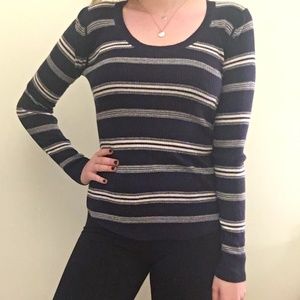 COZY Gap Lightweight Striped Sweater